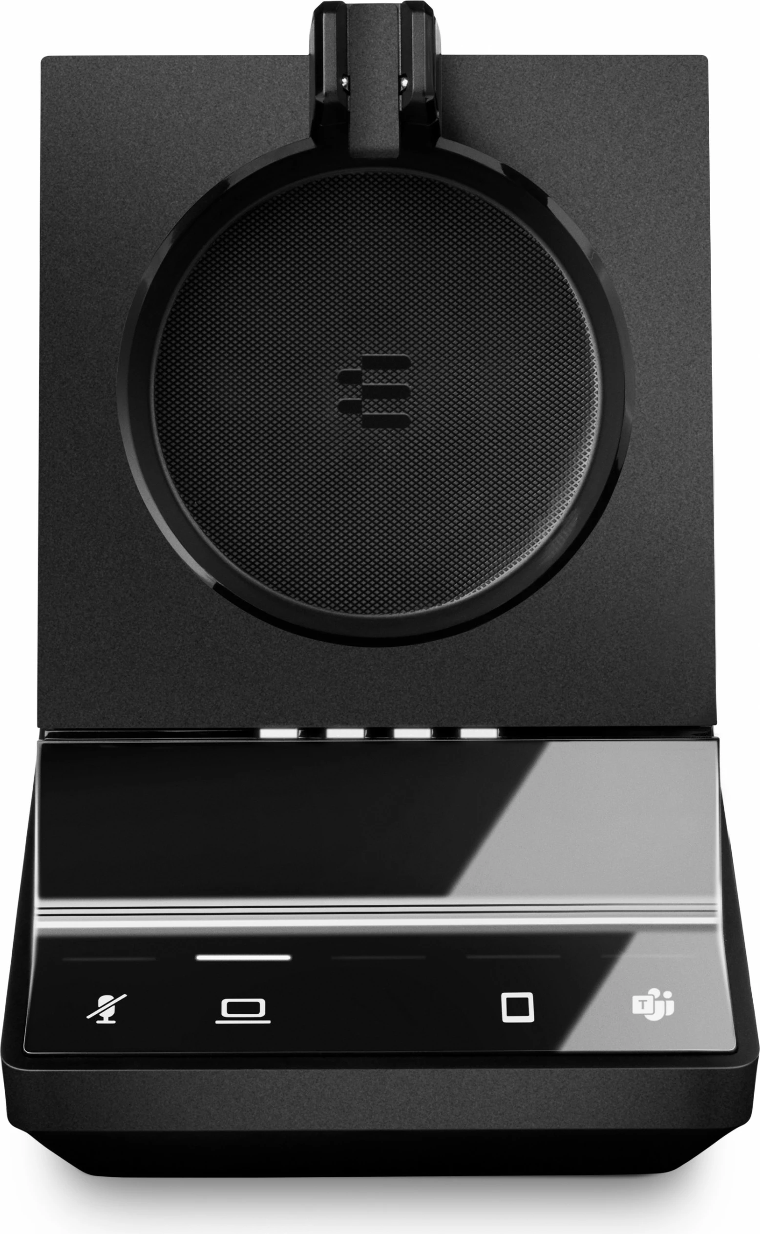 Bazë EPOS IMPACT SDW 3 BS T MS për kufje biznesi, me mbështetje Teams, e zezë