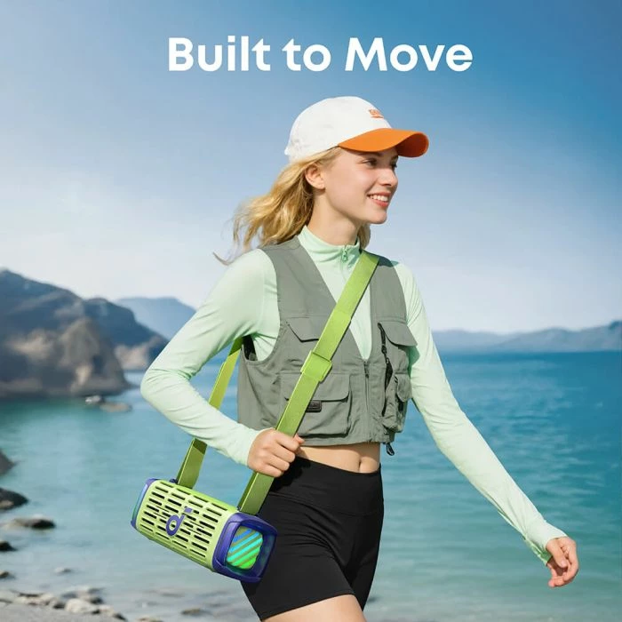 Altoparlant portativ Bluetooth ANKER Soundcore Boom 3i 50W IP68 16 orë, gjelbër