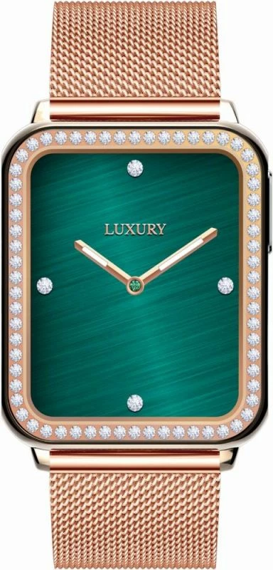 Smartwatch Gravity, rozë gold purple