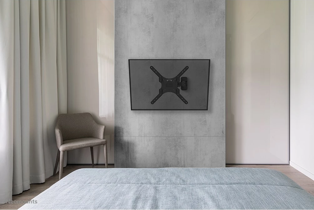 Mbajtës muri për TV Newstar Neomounts WL40-550BL14, full motion, 32-55 inç, VESA 400x400, e zezë