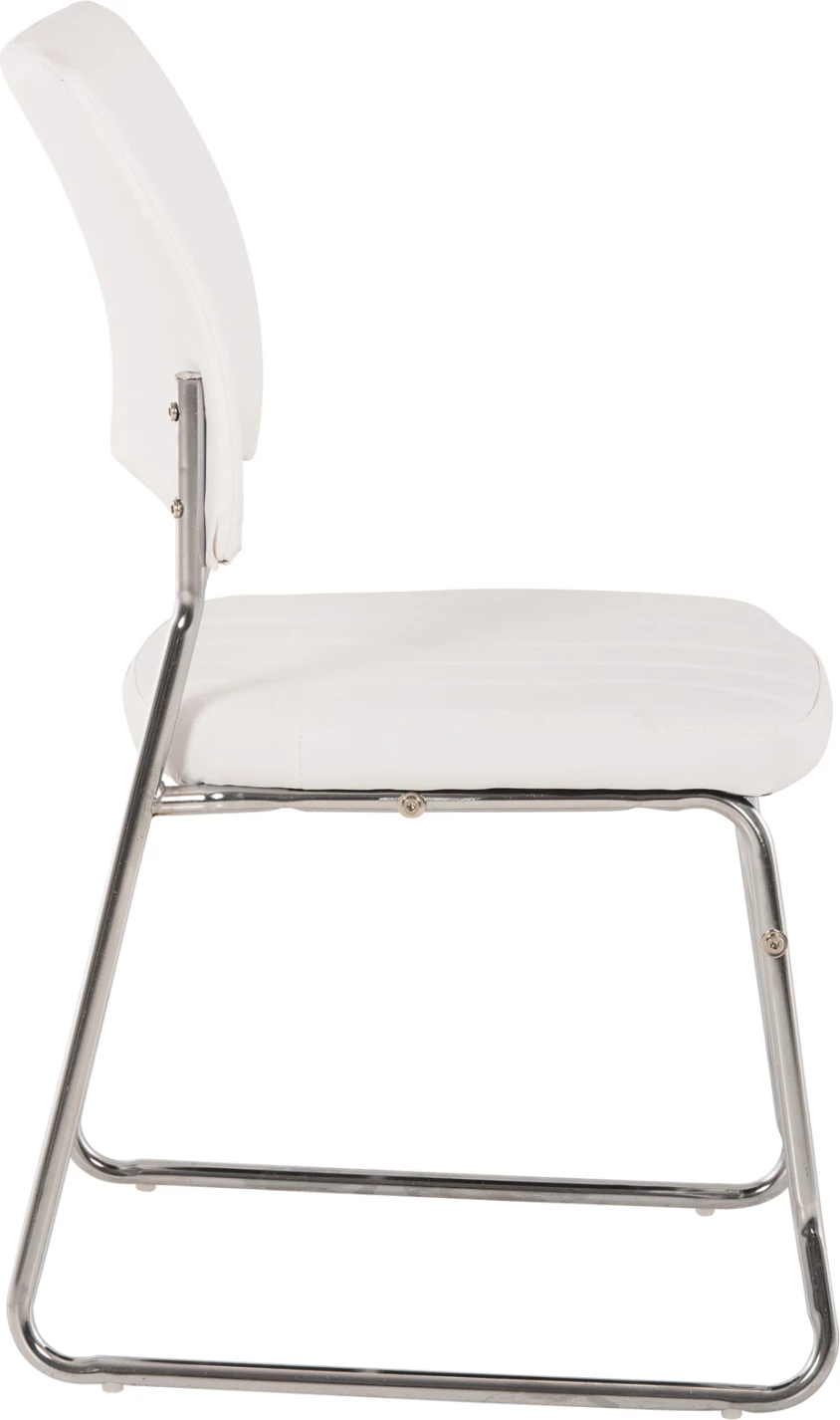 Karrige për zyre konferencash FH1071.02, set 4 copë, e bardhë