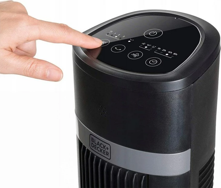 Ventilator kolonë BLACK+DECKER BXEFT50E, i zi