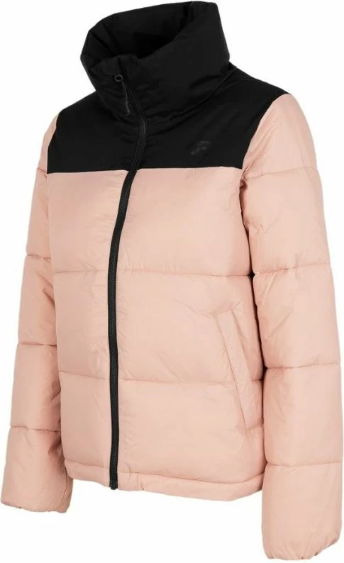 Jakne për femra 4F, ngjyrë koral pluhur