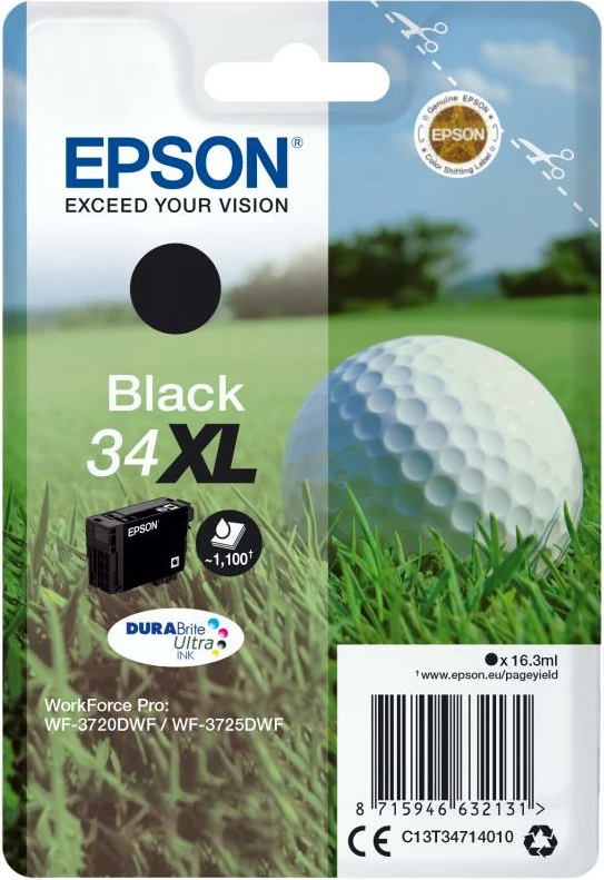 Kartush boje, Epson, 34XL C13T34714010, XL, i zi