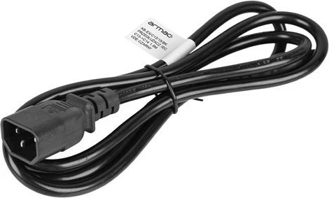 Zgjatës kabllo Armac IEC C13 në C14 1.5m, e zezë