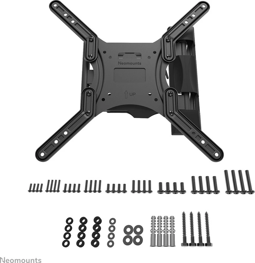 Mbajtës muri për TV Newstar Neomounts WL40-550BL14, full motion, 32-55 inç, VESA 400x400, e zezë