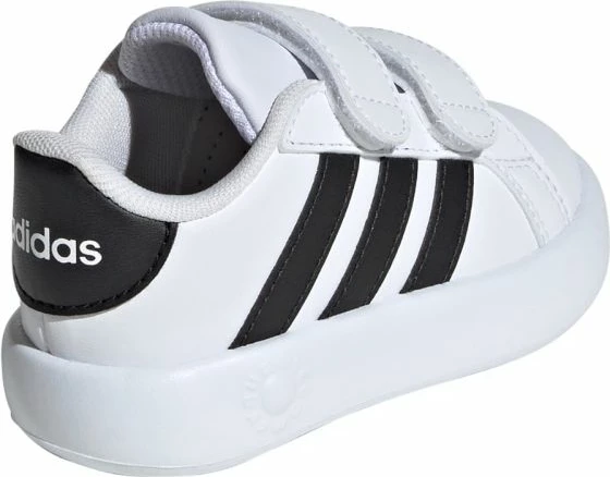 Këpucë për fëmijë adidas, të bardha dhe të zeza