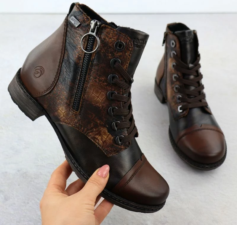 Çizme femra Rieker D4382-25 Remonte, kafe