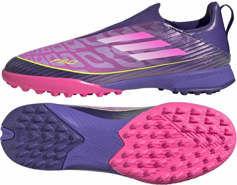 Atlete për fëmijë adidas F50 Lamine Yamal, vjollcë