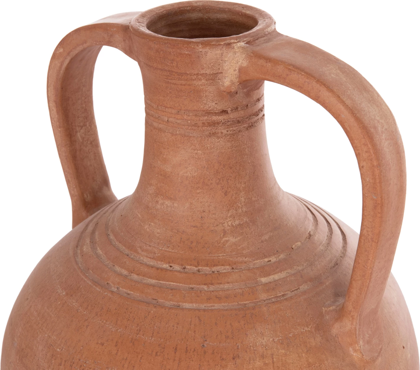 Vazo dekorative (amfora), terrakotë natyrale, FEAX FH4676.08L, 35x35x58cm