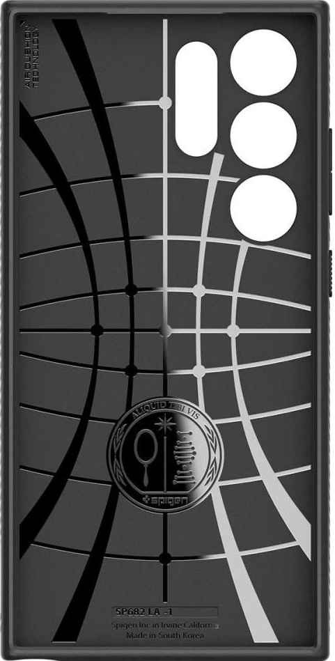 Mbështjellëse për Samsung Galaxy S24 Ultra, Spigen Liquid Air, e zezë