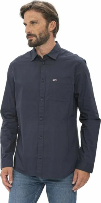 Këmishë Tommy Hilfiger për meshkuj, blu marine