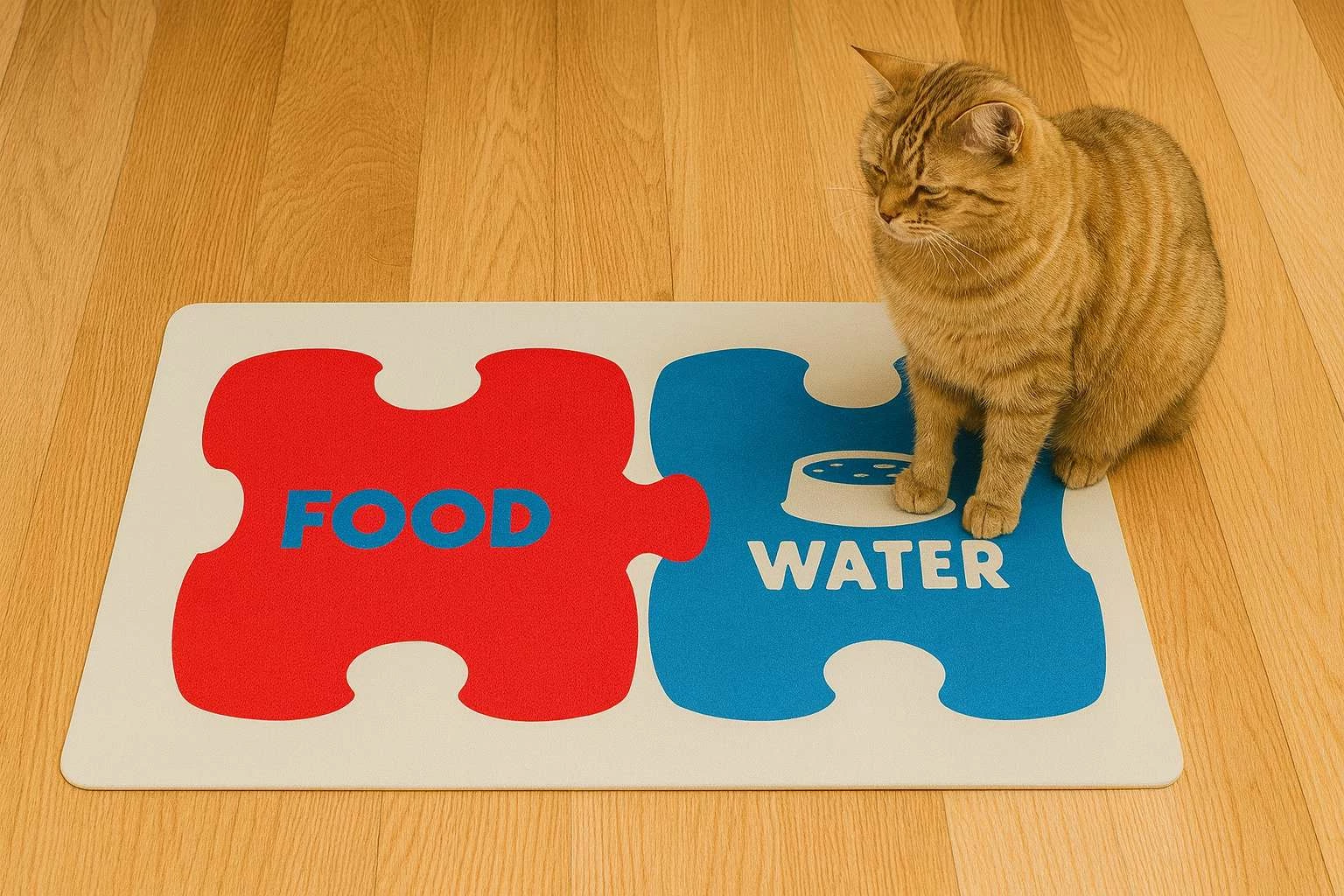 Tapet ushqimi për kafshë, shumëngjyrësh, Paws & Whiskers, Paspet10