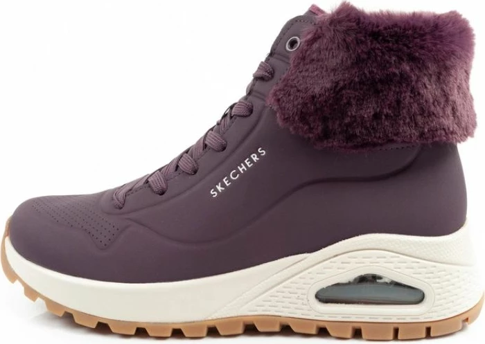 Çizme dimri Skechers për femra, vjollcë