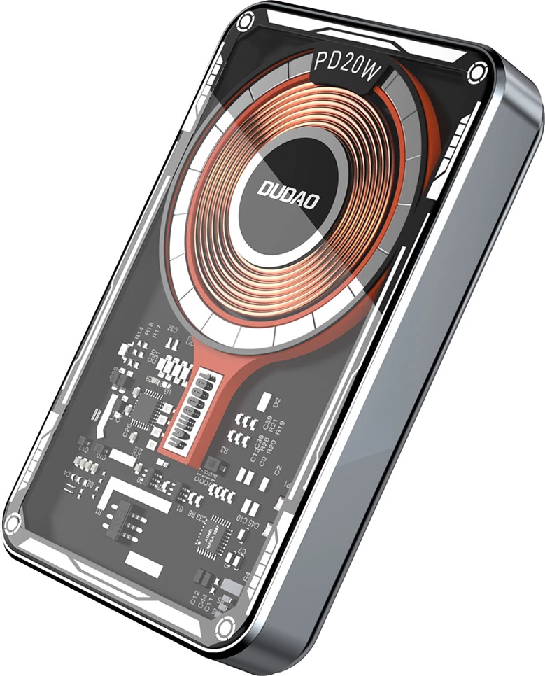 Power bank Dudao TGK1, 10000mAh, MagSafe wireless, 20W, i zi