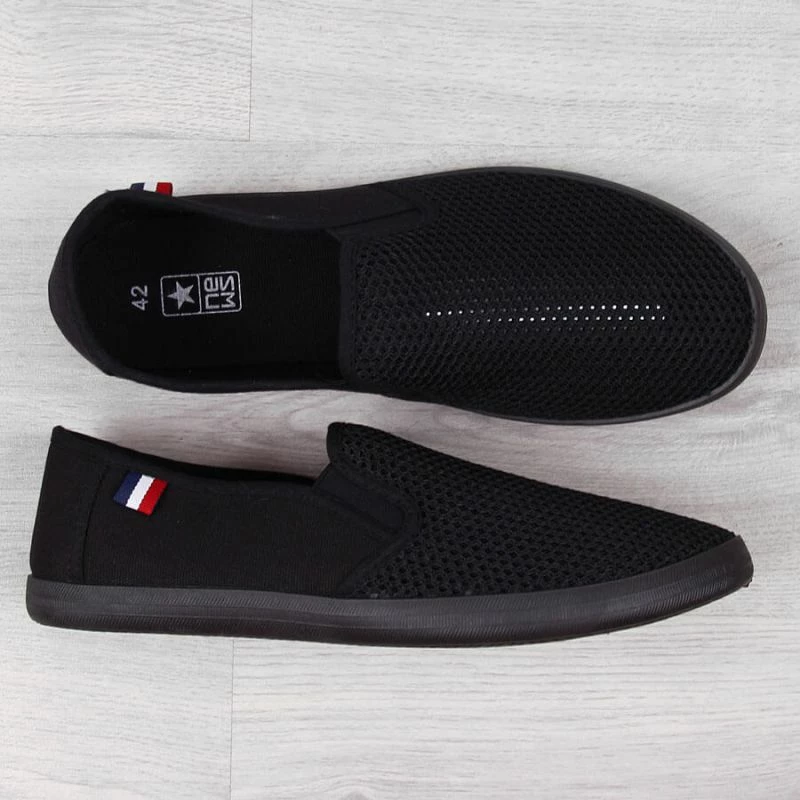Atlete slip-on për meshkuj Yakimasport News, të zeza