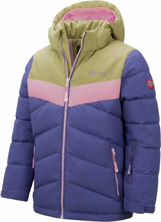 Jakne për femra Trollkids, e purpurt