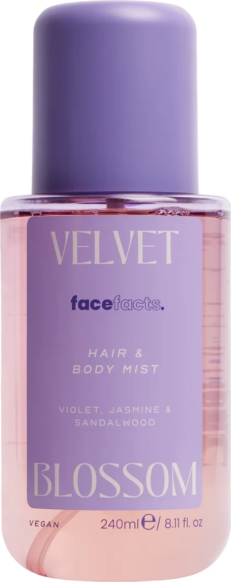 Face Facts - Velvet Blossom Hair &amp; Body Mist