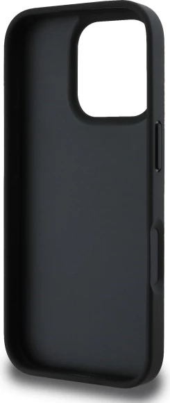 Mbështjellës DKNY Texture Pattern Tonal Stripe për iPhone 16 Pro Max, i zi