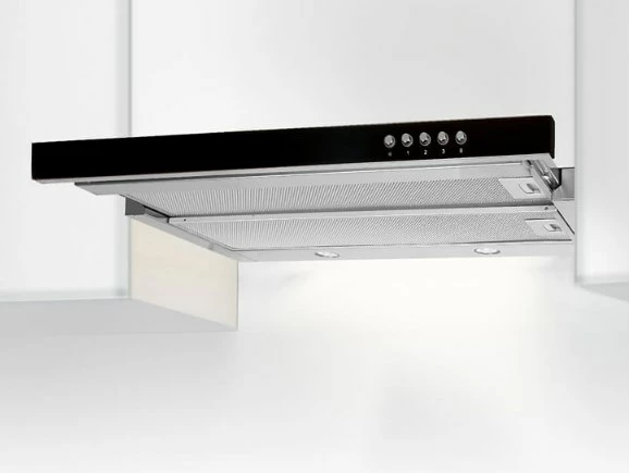 Aspirator Akpo WK-7 Light Glass 220 m³/h, i zi/hiri | foleja
