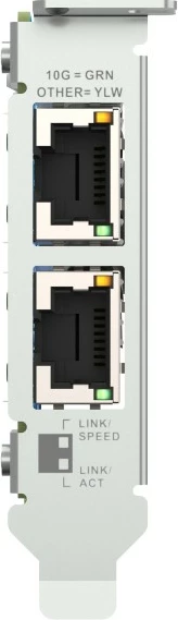 Kartë rrjeti QNAP QXG-10G2T, PCIe, 2x RJ-45, 10Gbps, Blu