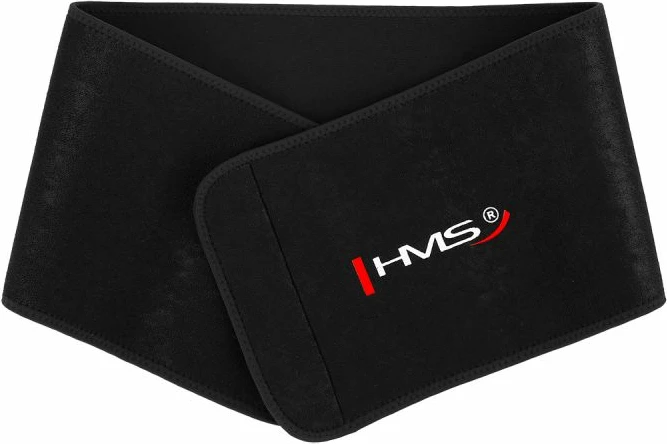 Set hula hop me peshë HMS HHW12, rrip BR163 plus size, të zeza