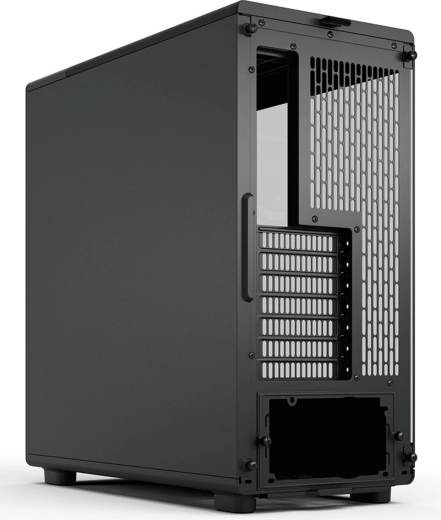 Kasë Fractal Design Epoch Black TG Light tint, Midi Tower, xham i temperuar, e zezë
