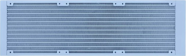 Ftohës me ujë Thermaltake TH360 V2 Ultra ARGB, 3 ventilatorë, ekran LCD, 360mm, kaltër