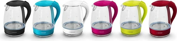 Ibrik elektrik Esperanza SALTO ANGEL EKK011W, 1.7L, xham, i bardhë