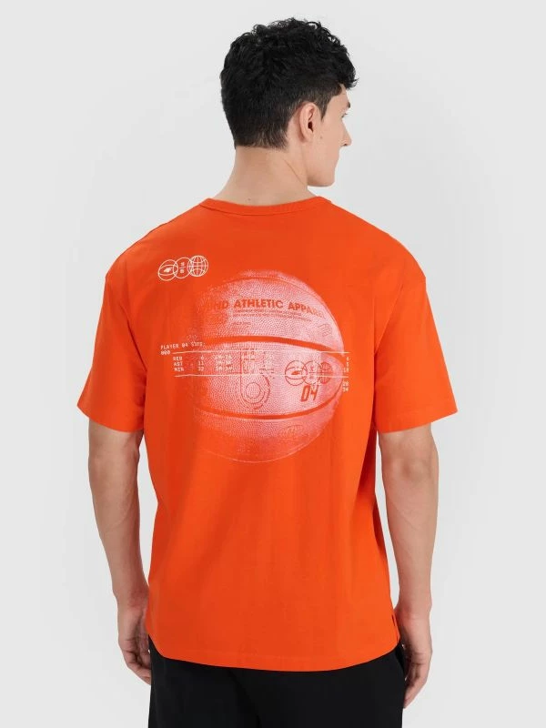 Maicë oversize për meshkuj 4F, me print