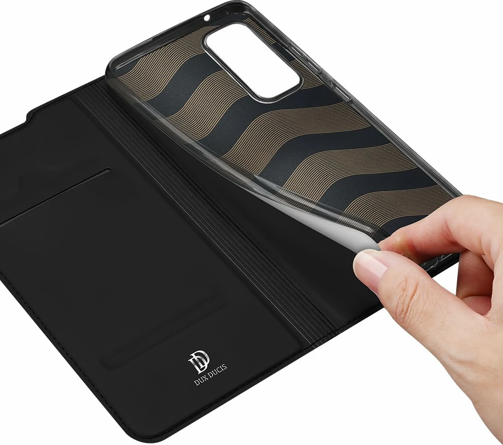 Mbështjellës Dux Ducis Skin Pro Bookcase për Vivo X60, i zi