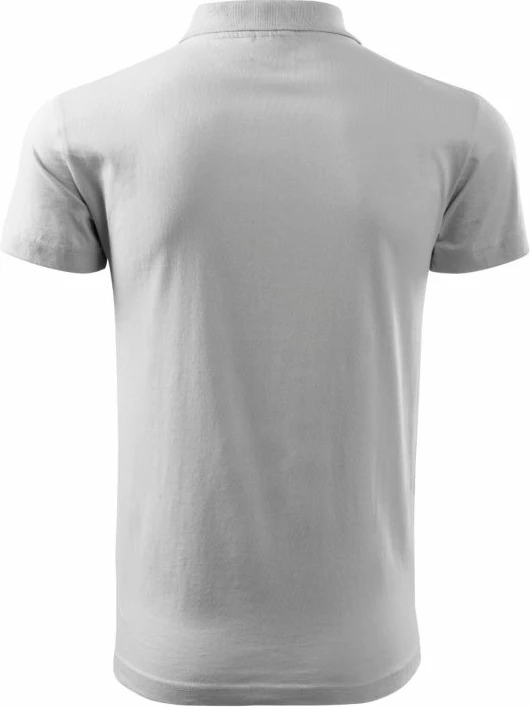 Polo maicë Malfini për meshkuj, e bardhë