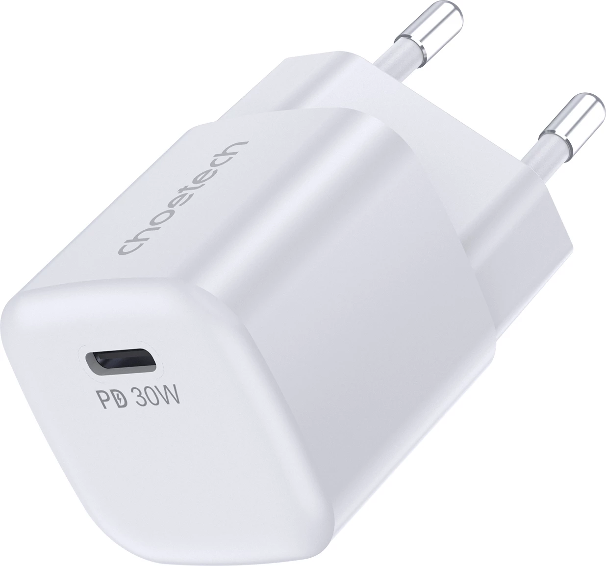 Karikues muri Choetech PD5007, USB-C PD 30W, i bardhë