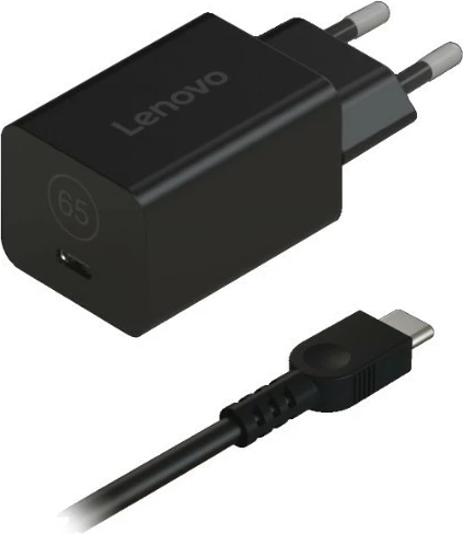 Adapter energjie Lenovo GaN Nano 65W, 40AWGN65EU, USB-C, i zi