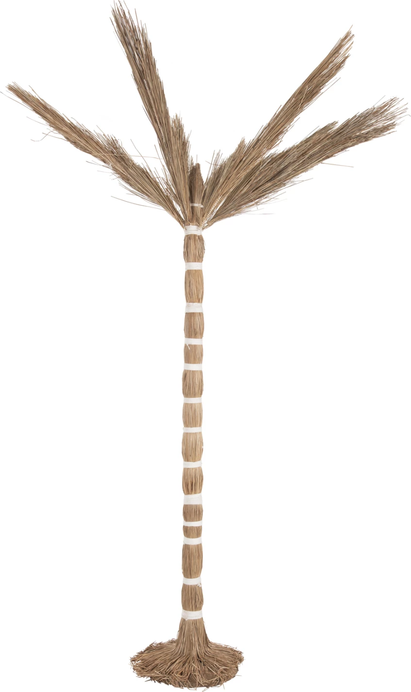 Pemë dekorative tropikale FH4323, stil kokosi, prej bari Mendong, 310Hcm