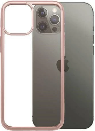 Mbështjellës PanzerGlass ClearCase për iPhone 12 Pro Max, transparent dhe rozë