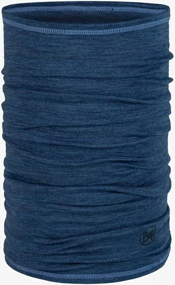 Shall multifunksional Buff Lightweight Merino Wool, për të rritur, Unisex, Kaltër
