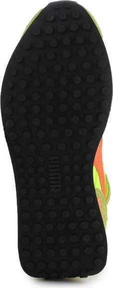 Atlete për femra Puma, modeli Future Rider Cut-Out Vintage, me ngjyra të kuqe dhe të verdha