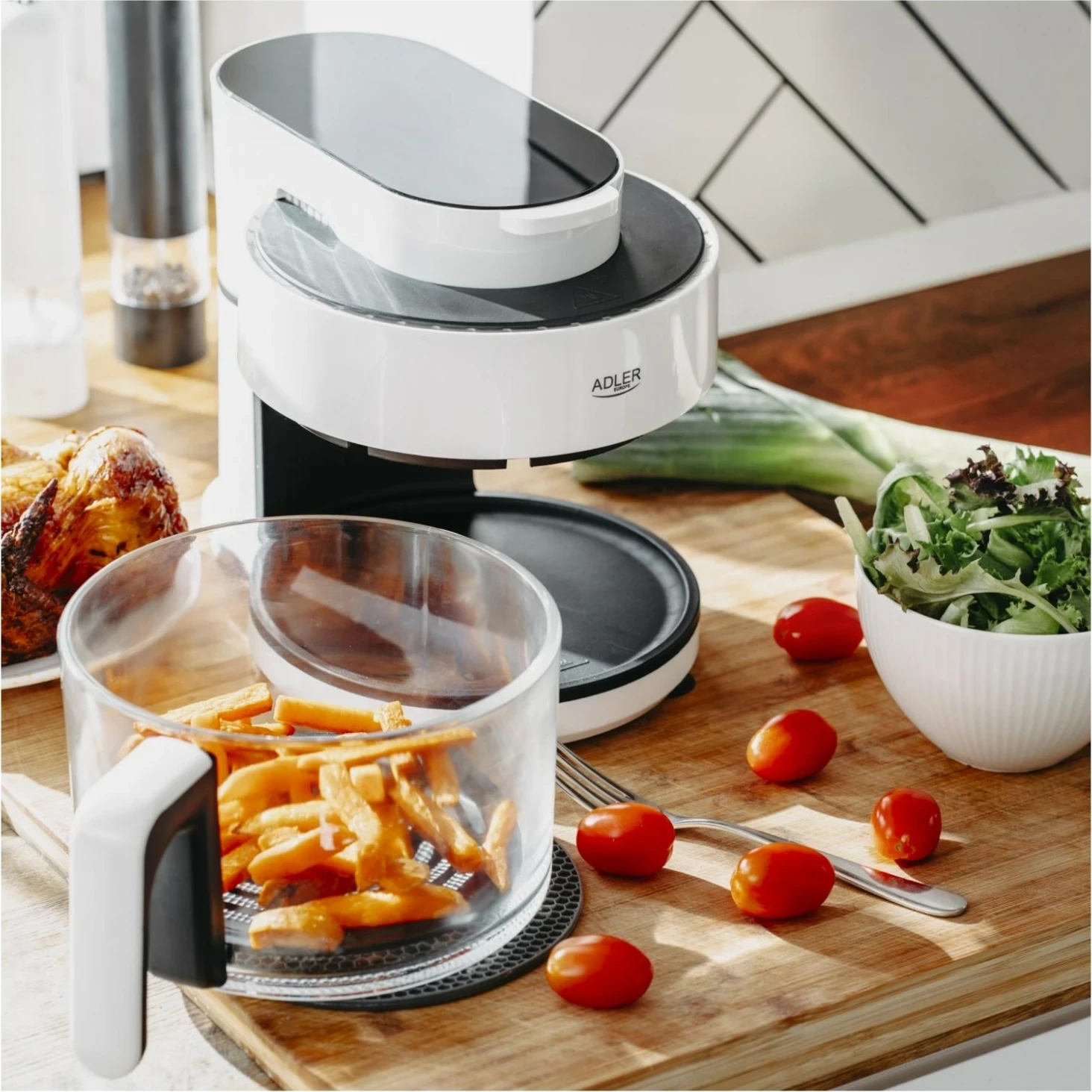 Fryer pa yndyrë Camry CR 6316, i bardhë