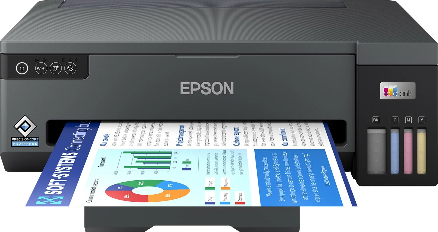 Printer Epson EcoTank ET-14100, ngjyrë, A3, Wi-Fi, i zi