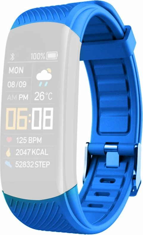 Rríp silikoni për orë Giewont, kaltër