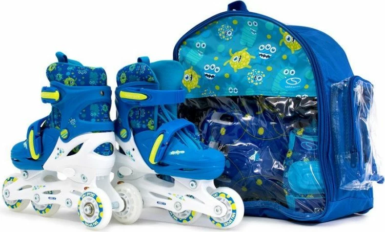 Set rollera për fëmijë Combo, të kaltërta