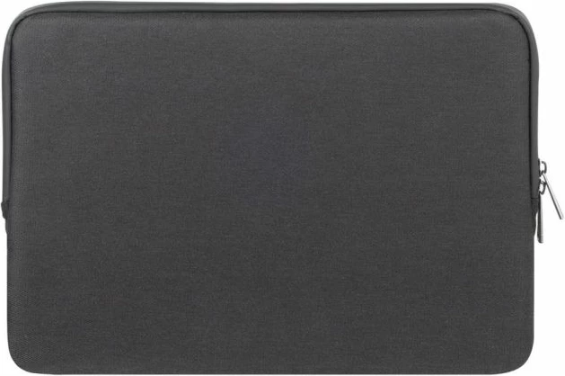 Mbështjellës (sleeve) për MacBook Air 15\" RivaCase 8115, ECO RPET, super i hollë, me zinxhir të dyfishtë, e zezë