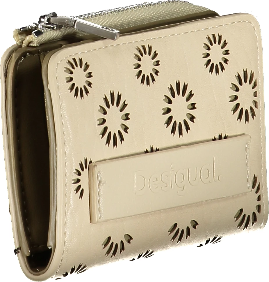 Portofol DESIGUAL femra, beige
