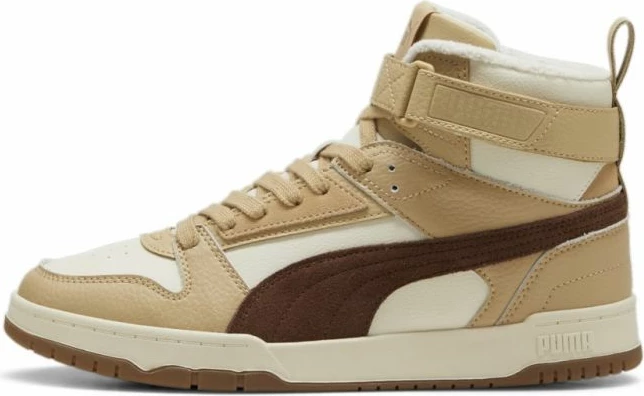 Atlete të larta për meshkuj Puma, të bardha/krem