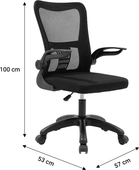 Karrige menaxheri Annalise mesh e zezë