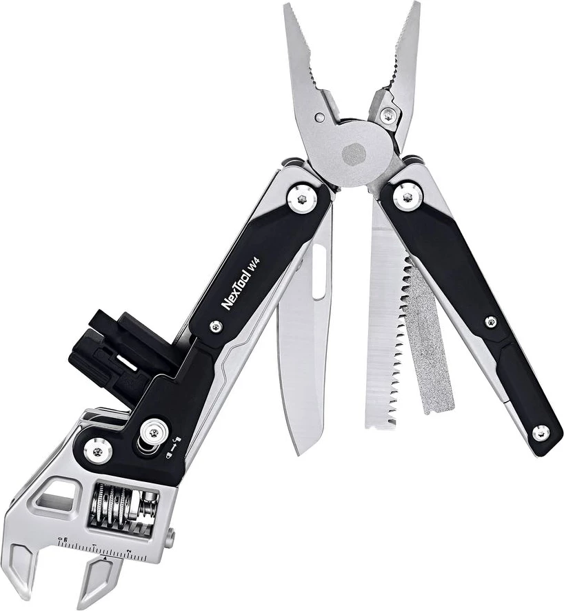 Multitool NexTool W4 11-në-1 me çelës të rregullueshëm, alumini