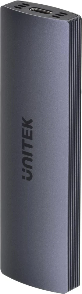 Kasë UNITEK M.2, USB 3.2 Gen2 Type-C, NVME/SATA SSD, Gri