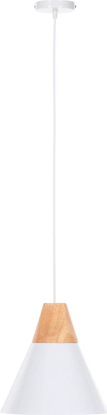 Llambë varëse tavani FH4144 kapak metali i bardhë 24,5x24,5x113H cm