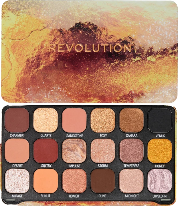 Revolution Forever Flawless Eyeshadow Palette - Bronze Temptation